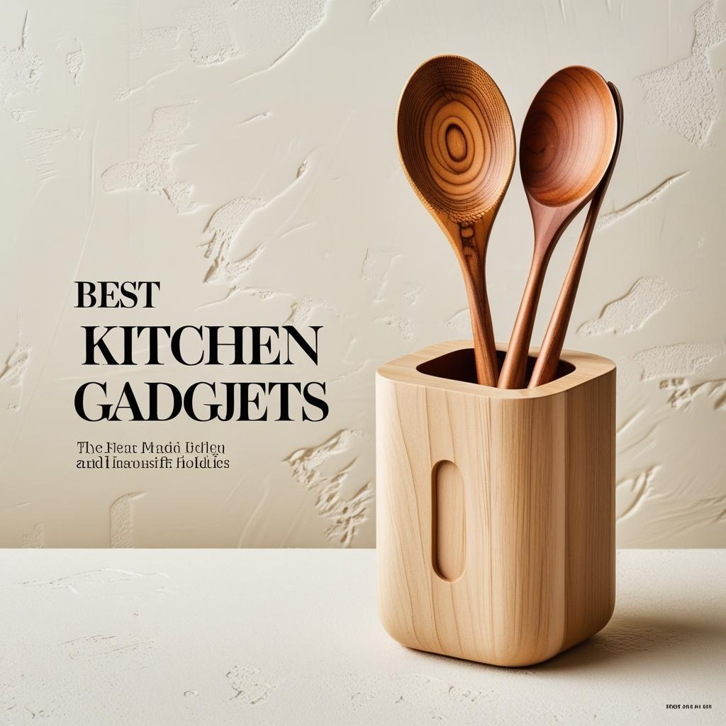 Wooden kitchen gadgets
