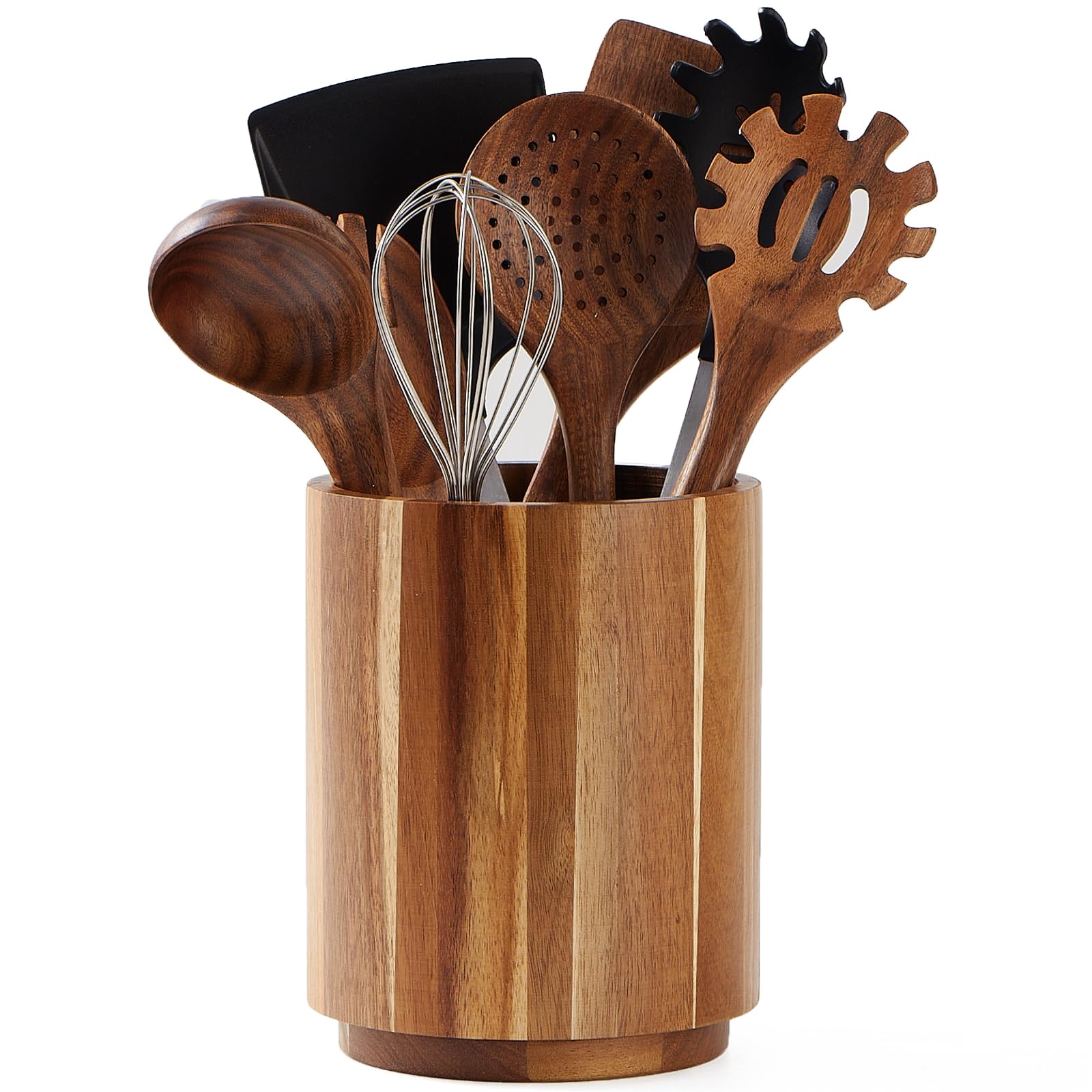 Wooden Utensil Holder